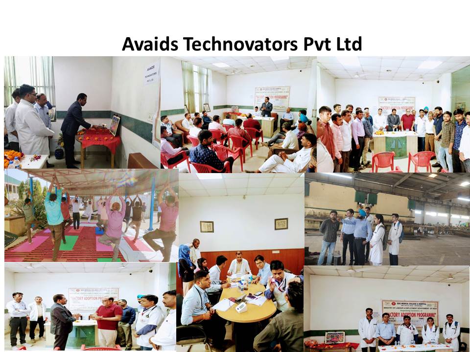 Avaids Technovators Pvt Ltd Factory Health Adoption Programme 03-03-2023