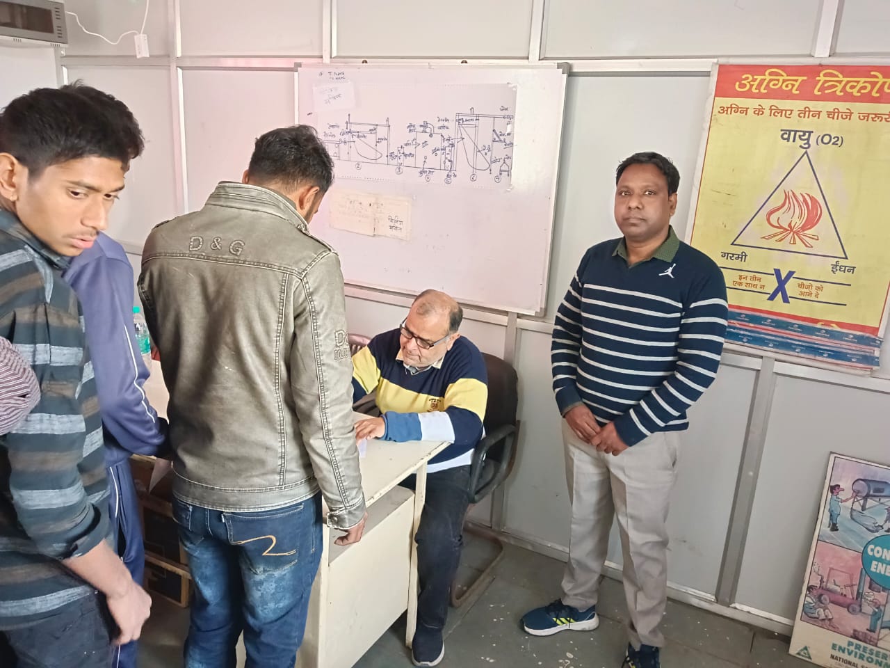 medical camp at Sangam India Ltd Bhilwara